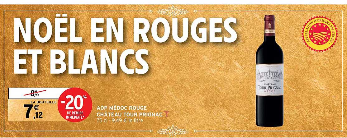 aop médoc rouge château tour prignac