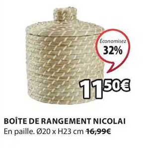 boîte de rangement nicola