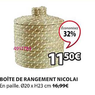 boîte de rangement nicola