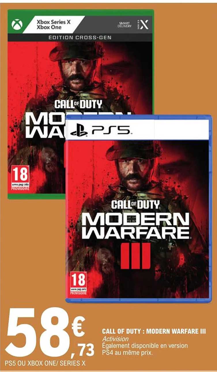 call of duty : modern warfare III