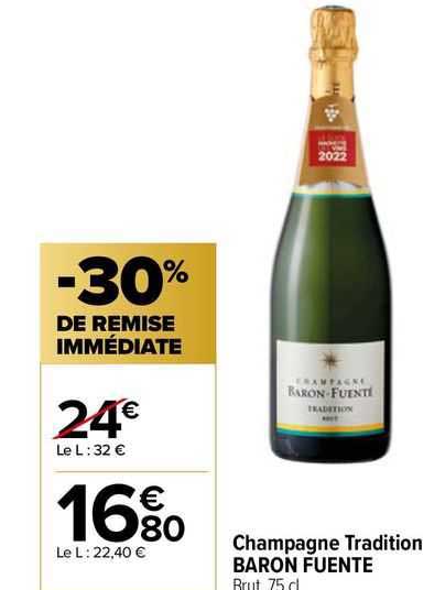 Champagne Tradition Baron Fuente