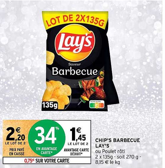 Chip's Barbecue Lay's