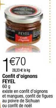 confit d'oignons feyel