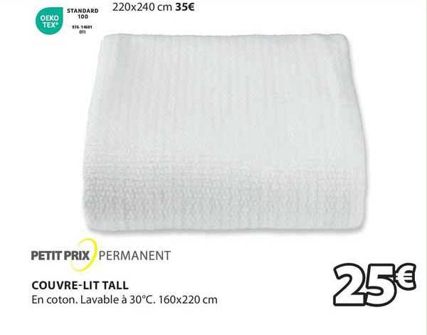 couvre-lit tall