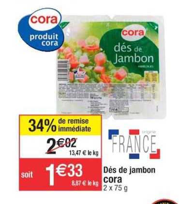 Dés De Jambon Cora