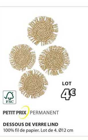 Dessous De Verre Lind