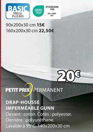 drap-housse imperméable gunn