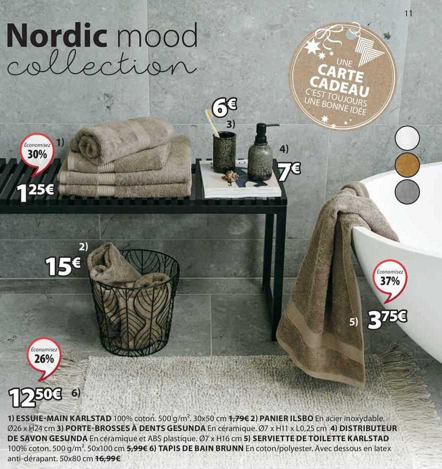 essuie-main karlstad, panier ilsbo, porte-brosse à dents gesunda, distributeur de savon gesunda, serviette de toilette karlstad, tapis de bain brunn