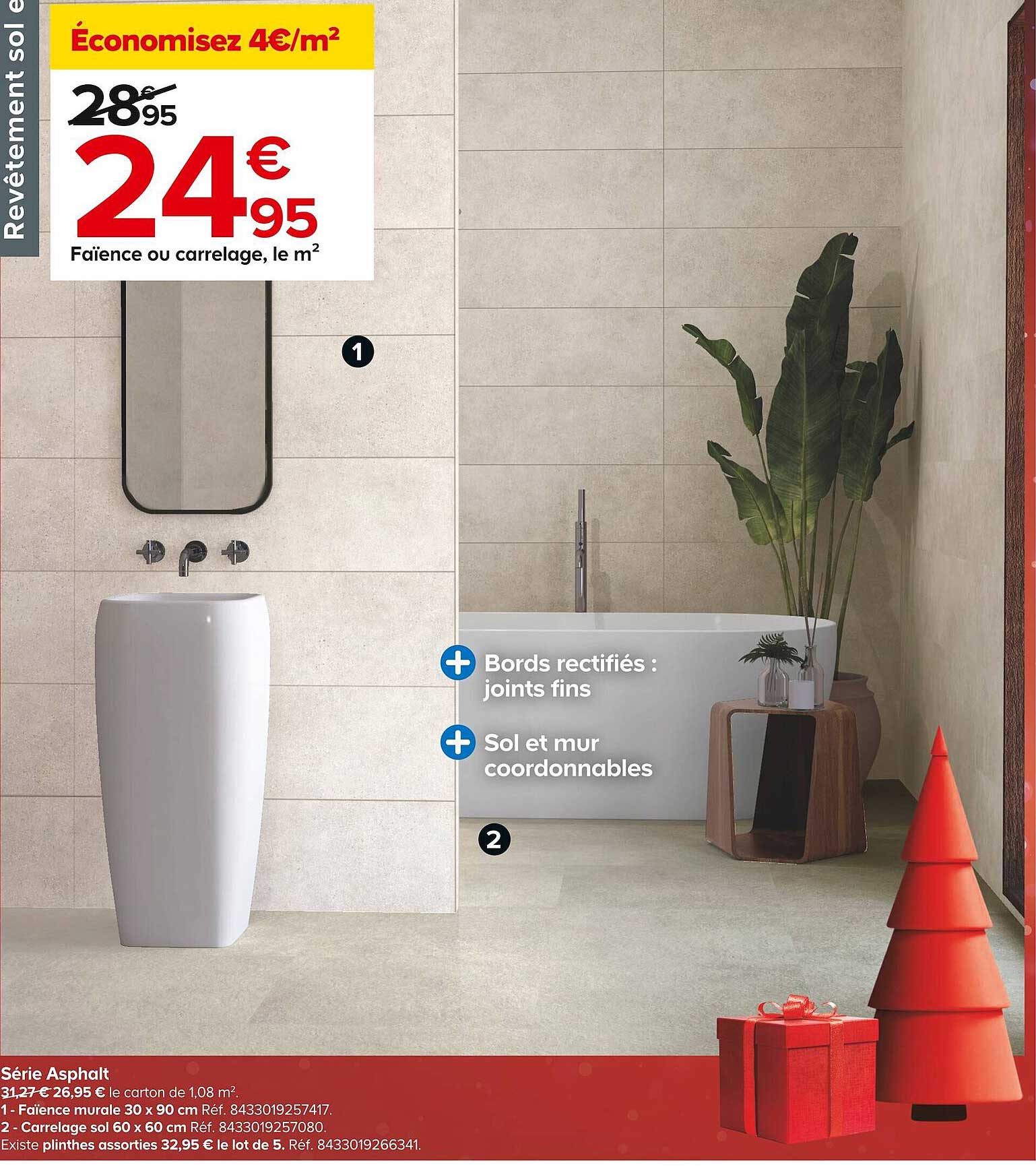 faïence ou carrelage asphalt