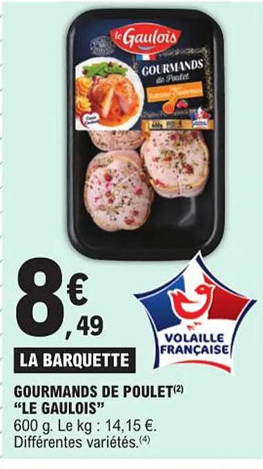 Gourmands De Poulet "le Gaulois"