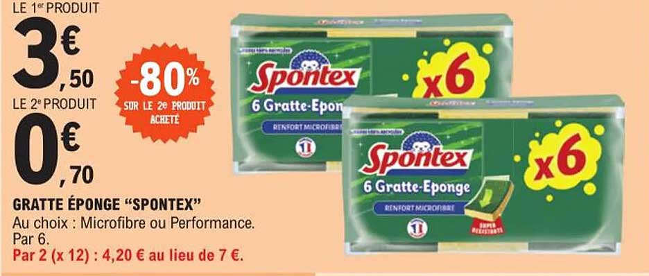 gratte "éponge "spontex"
