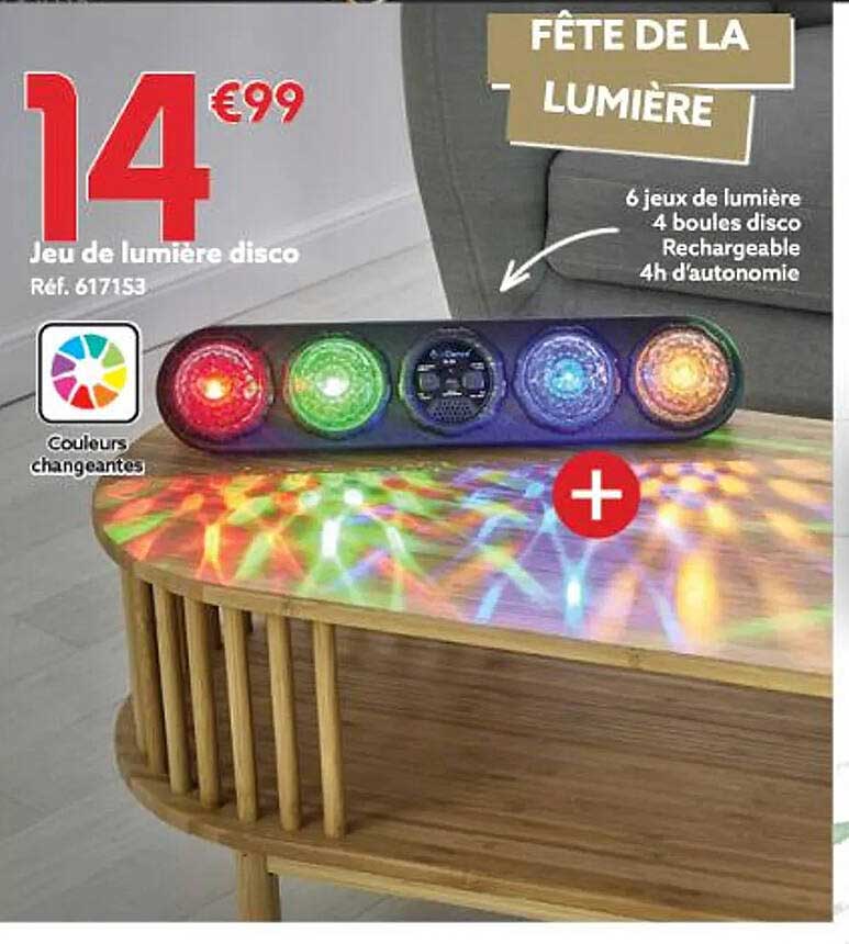 jeu de lumière disco