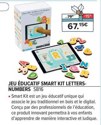 Jeu éducatif Smart Kit Letters-numbers