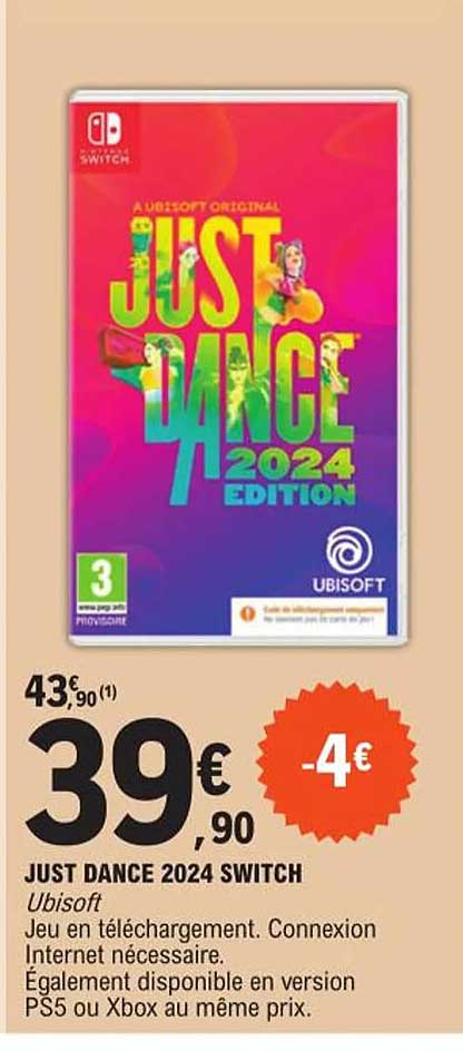just dance 2024 switch ubisoft