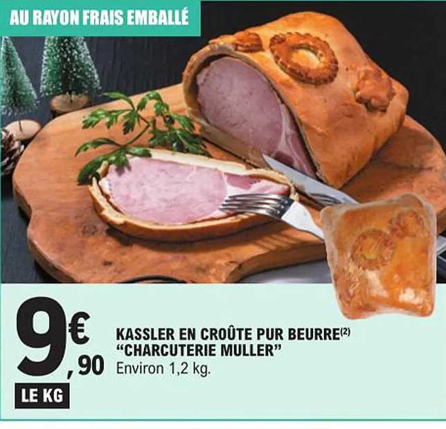 Kassler En Croûte Pur Beurre "charcuterie Muller"