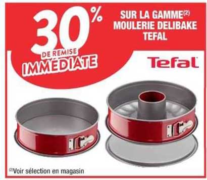 la gamme moulerie delibake tefal