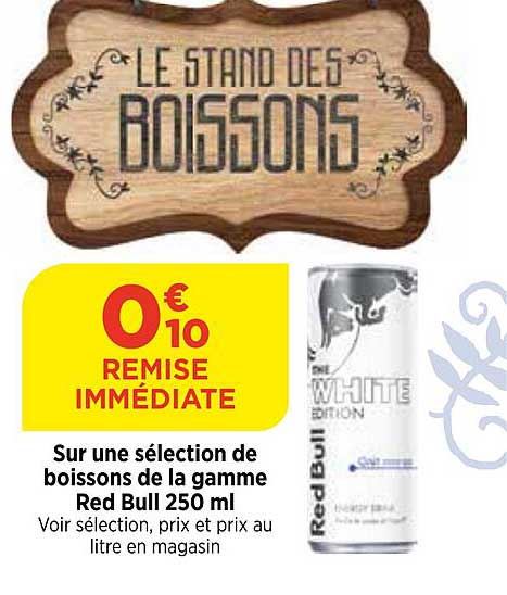 la gamme red bull 250 ml