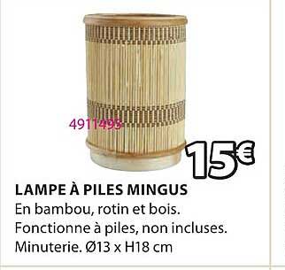 lampe à piles mingus