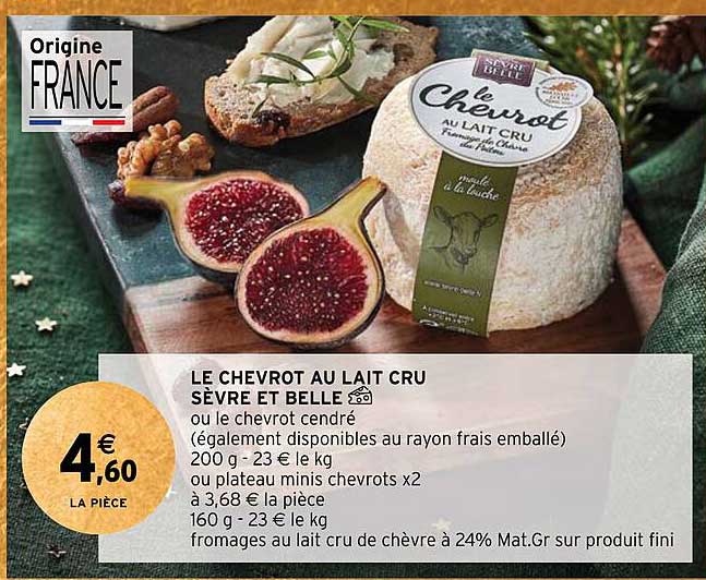 Le Chevrot Au Lait Cru Sèvre Et Belle