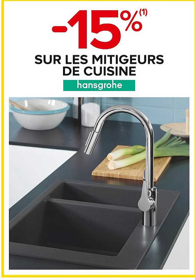 les mitigeurs de cuisine