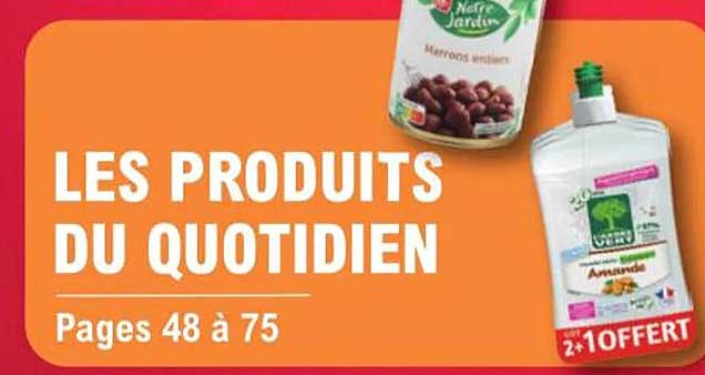 Les Produits Du Quotidien