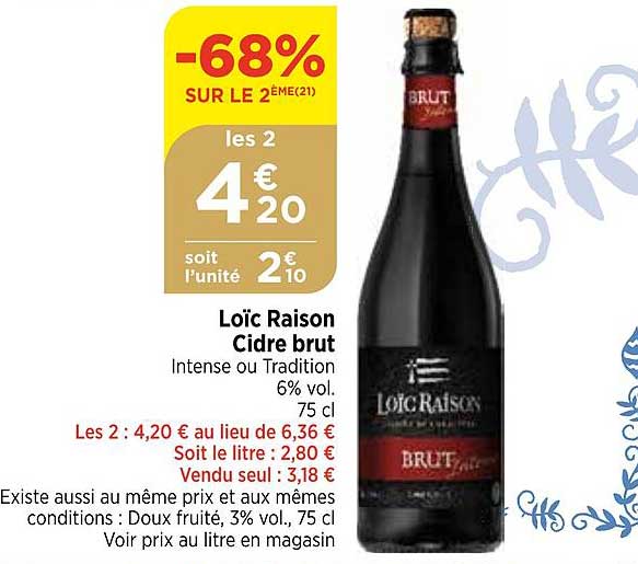 loïc raison cidre brut
