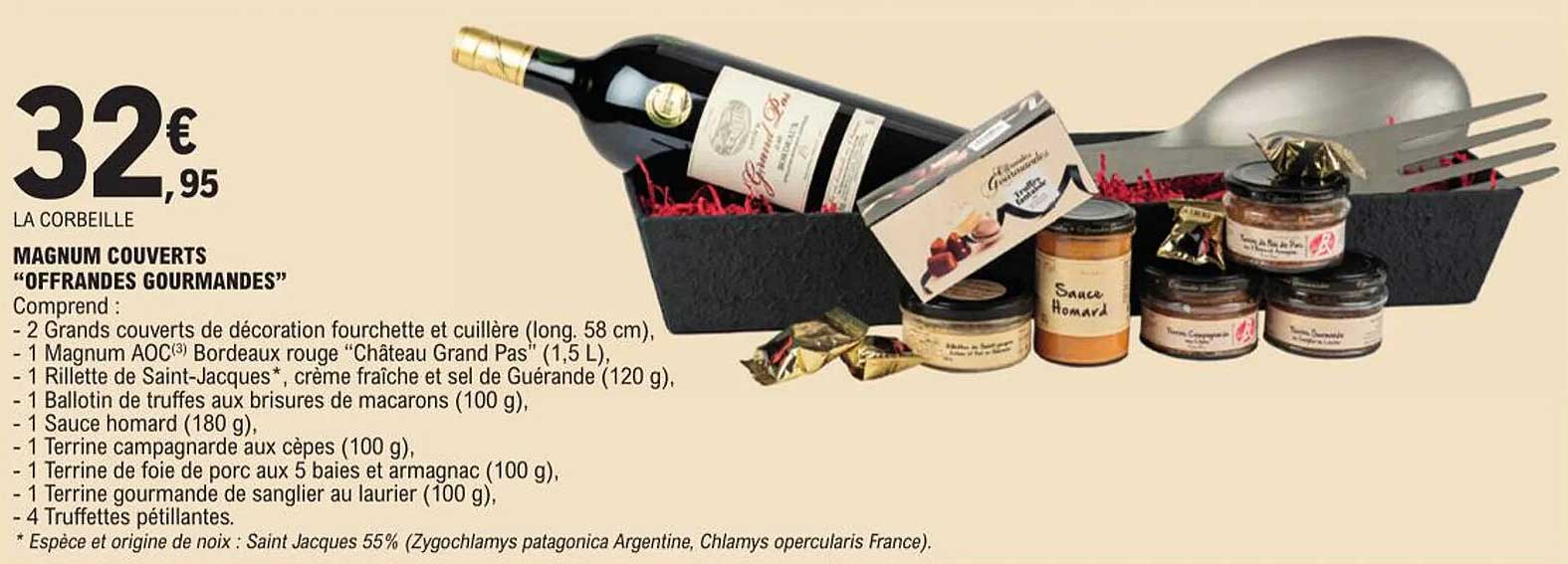 magnum couverts "offrandes gourmandes"