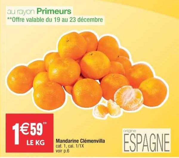 mandarine clémenvilla