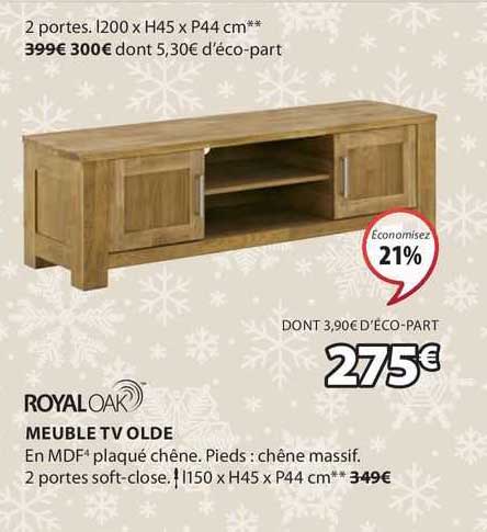 meuble tv olde royal oak