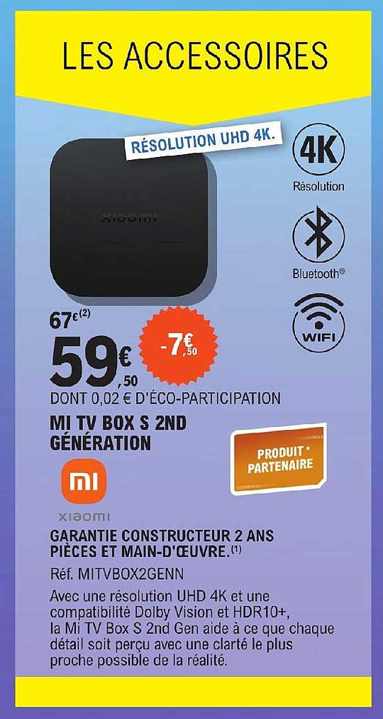 mi tv box s 2nd génération