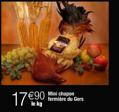 mini chapon fermière du gers