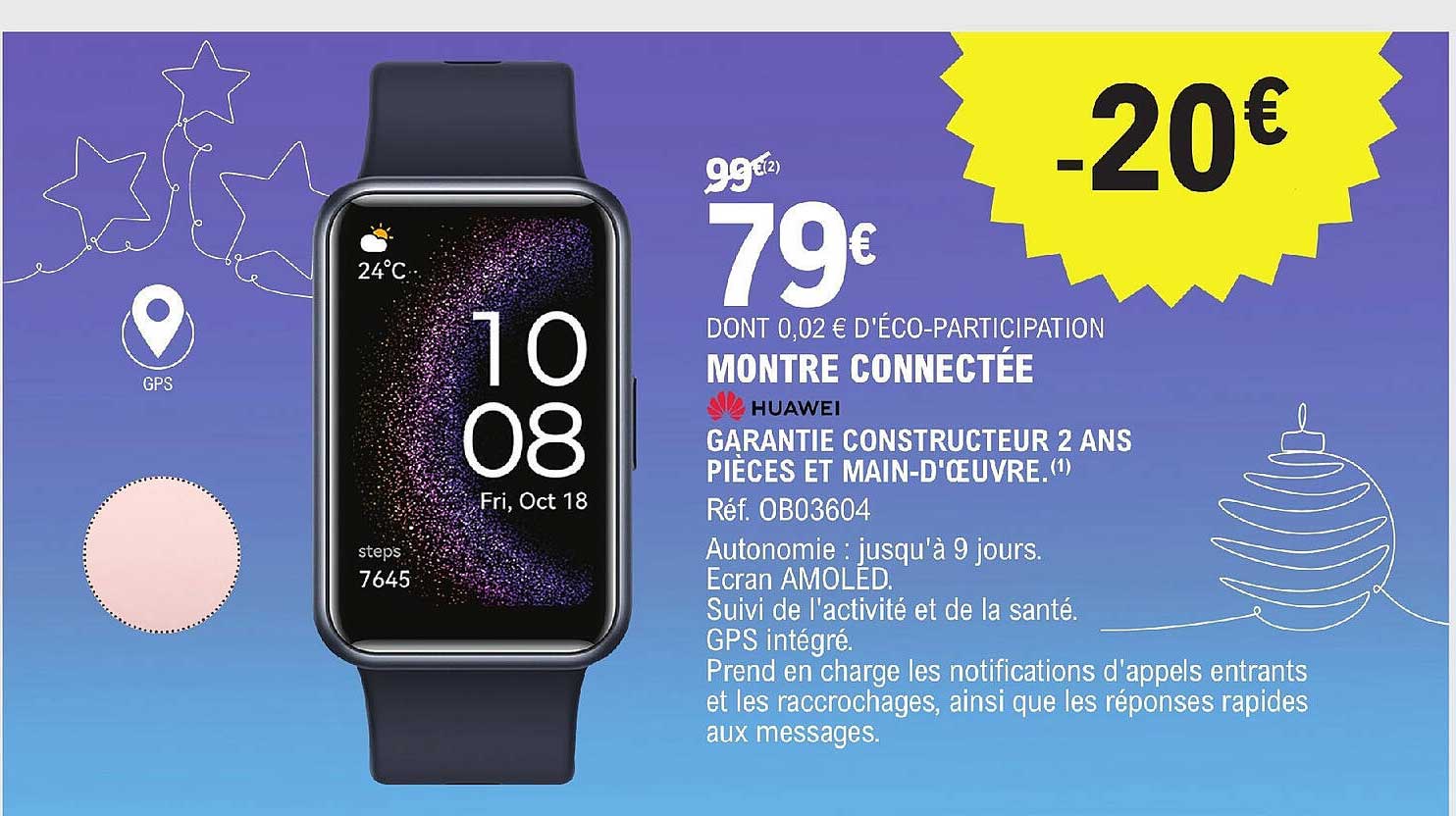 montre connectée huawei