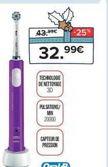 brosse à dent électrique oral-b