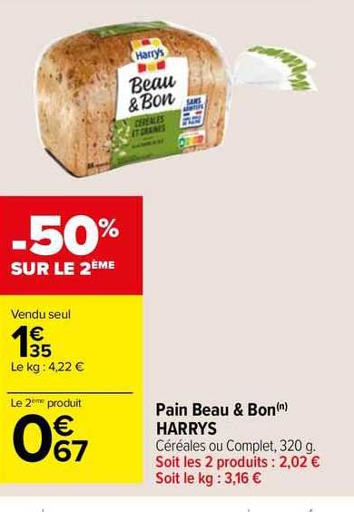 pain beau & bon harrys