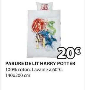 parure de lit harry potter