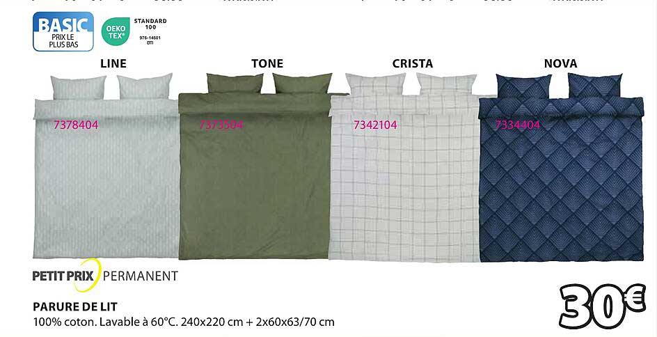 parure de lit line, tone, crista, nova