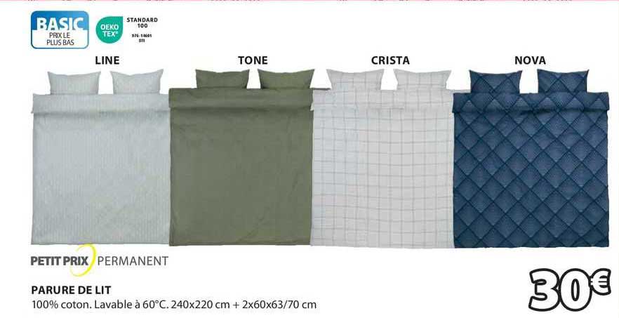 parure de lit line, tone, crista, nova