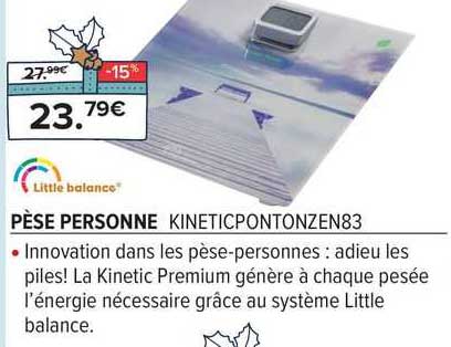 pèse personne little balance
