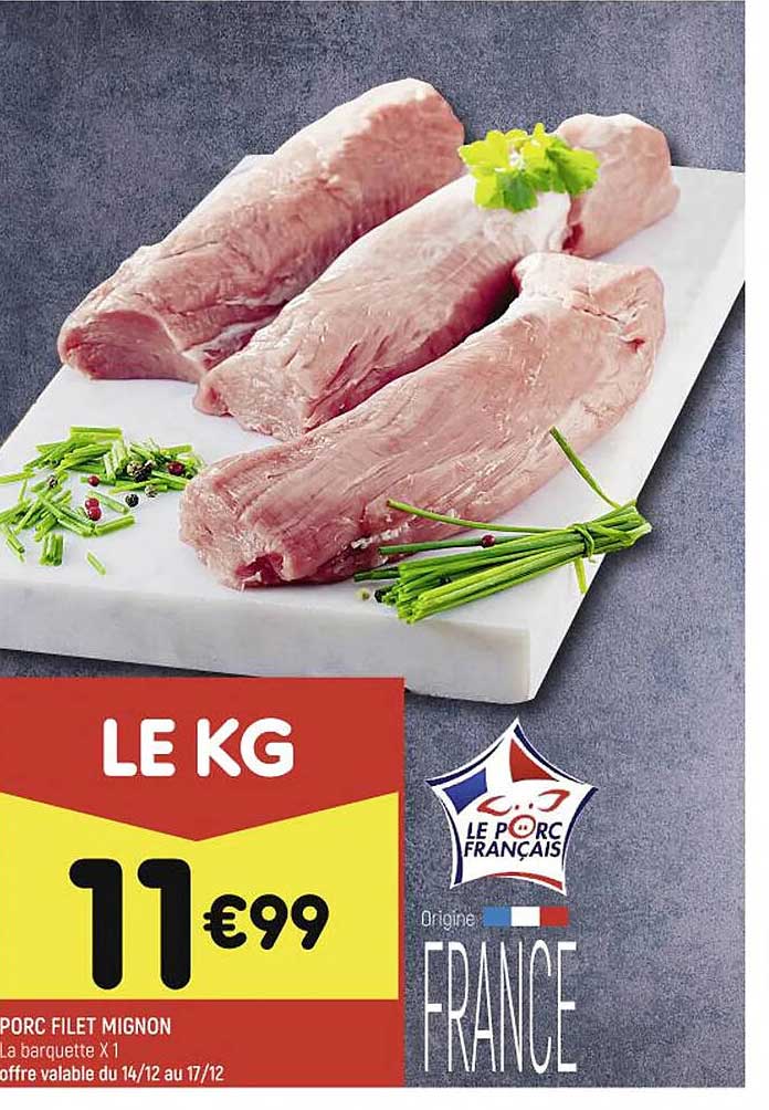 Porc Filet Mignon