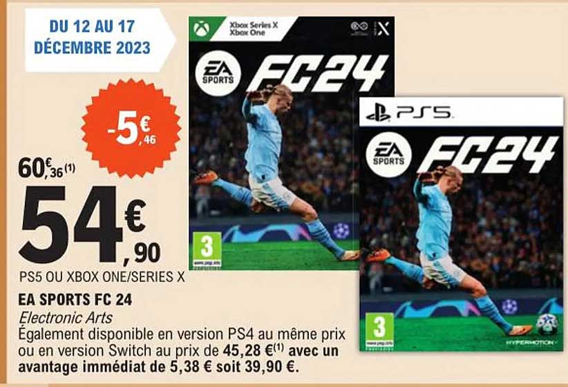 ps5 ou xbox one/series x ea sports fc 24