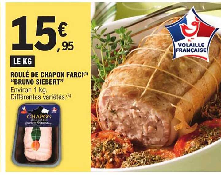 roulé de chapon farci "bruno siebert"