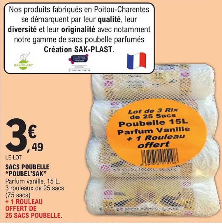 Sacs Poubelle "poubel'sak"