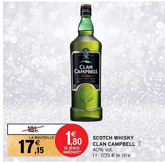 scotch whisky clan campbell
