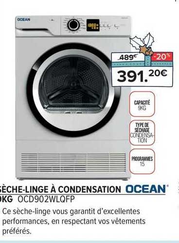 Sèche-linge à Condensation Océan