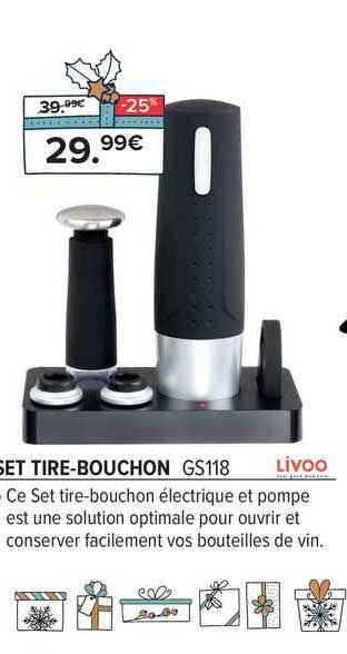 set tire-bouchon livoo