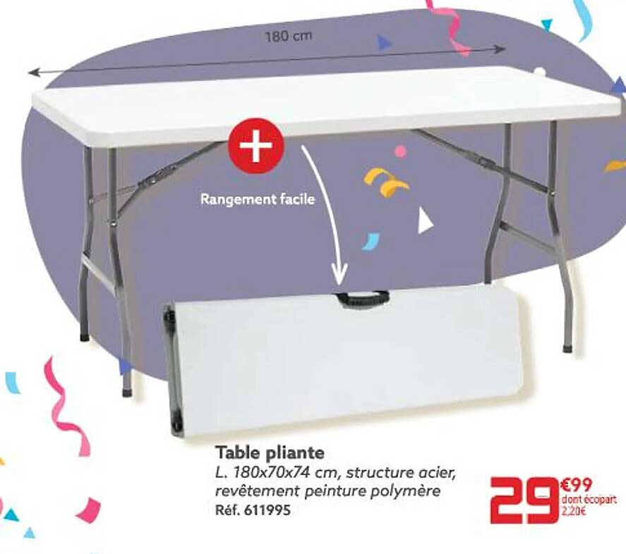 Table Pliante