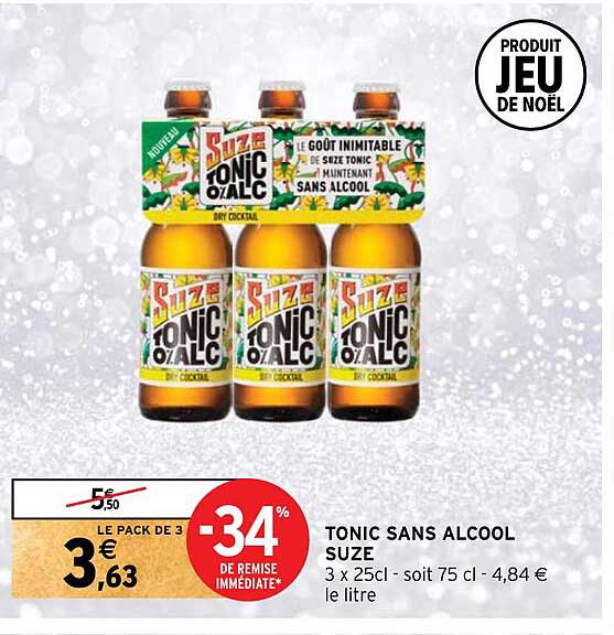 Tonic Sans Alcool Suze