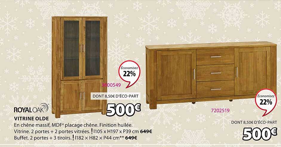 vitrine olde royal oak