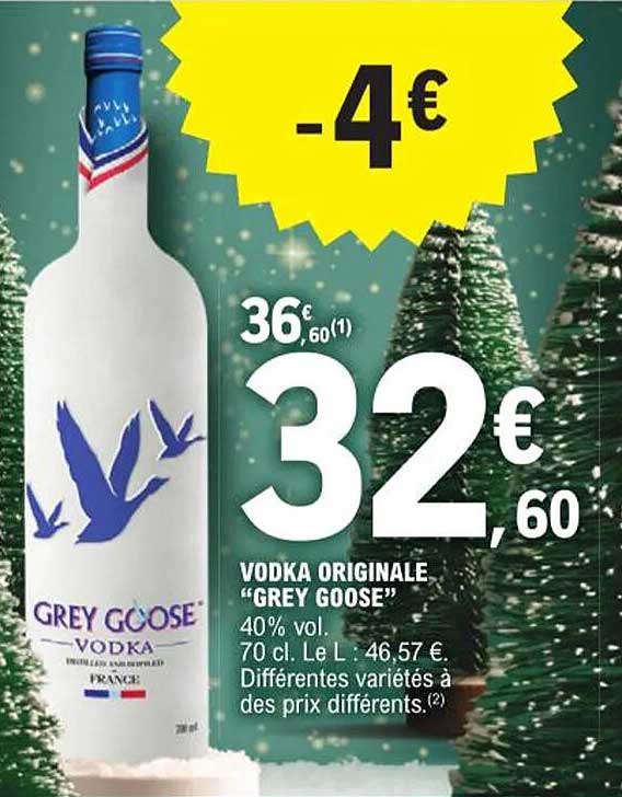 vodka originale "grey goose"