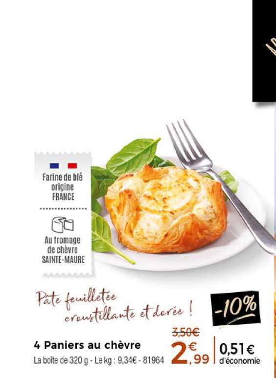 4 Paniers Au Chèvre